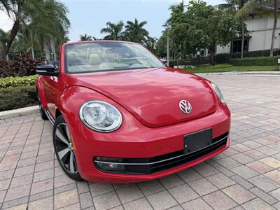 2013 Volkswagen Beetle Convertible Turbo PZEV WOW !!! FENDER EDITION !!! LOW MILES !!! CARFAX !! - Photo 42 - Pompano Beach, FL 33069