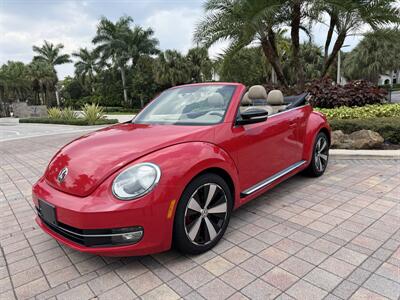 2013 Volkswagen Beetle Convertible Turbo PZEV WOW !!! FENDER EDITION !!! LOW MILES !!! CARFAX !! - Photo 3 - Pompano Beach, FL 33069