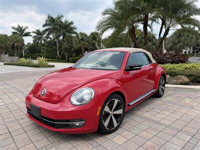 2013 Volkswagen Beetle Convertible Turbo PZEV WOW !!! FENDER EDITION !!! LOW MILES !!! CARFAX !! - Photo 29 - Pompano Beach, FL 33069