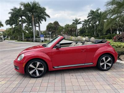 2013 Volkswagen Beetle Convertible Turbo PZEV WOW !!! FENDER EDITION !!! LOW MILES !!! CARFAX !! - Photo 8 - Pompano Beach, FL 33069