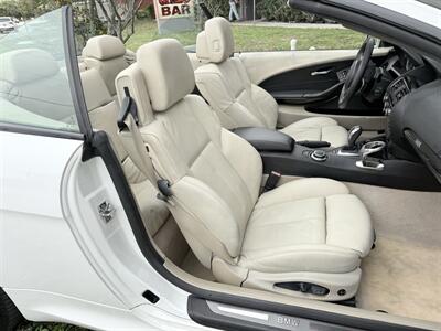 2008 BMW 650i  CONVERTIBLE !! 50K MILES !!  SPORT PKG !! HEAD UP DISPLAY !  954-902-9298 !! - Photo 64 - Pompano Beach, FL 33069