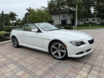 2008 BMW 650i  CONVERTIBLE !! 50K MILES !!  SPORT PKG !! HEAD UP DISPLAY !  954-902-9298 !! - Photo 1 - Pompano Beach, FL 33069