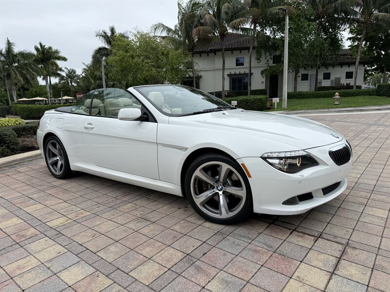 2008 BMW 650i  CONVERTIBLE !! 50K MILES !!  SPORT PKG !! HEAD UP DISPLAY !  954-902-9298 !!