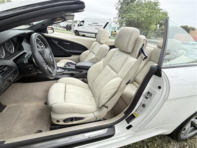 2008 BMW 650i  CONVERTIBLE !! 50K MILES !!  SPORT PKG !! HEAD UP DISPLAY !  954-902-9298 !! - Photo 79 - Pompano Beach, FL 33069