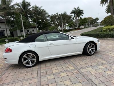 2008 BMW 650i  CONVERTIBLE !! 50K MILES !!  SPORT PKG !! HEAD UP DISPLAY !  954-902-9298 !! - Photo 24 - Pompano Beach, FL 33069