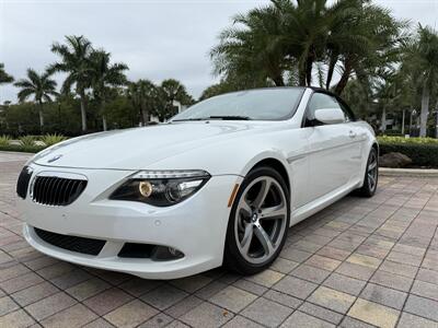 2008 BMW 650i  CONVERTIBLE !! 50K MILES !!  SPORT PKG !! HEAD UP DISPLAY !  954-902-9298 !! - Photo 6 - Pompano Beach, FL 33069