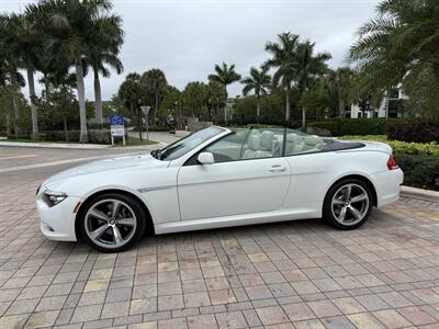 2008 BMW 650i  CONVERTIBLE !! 50K MILES !!  SPORT PKG !! HEAD UP DISPLAY !  954-902-9298 !! - Photo 9 - Pompano Beach, FL 33069