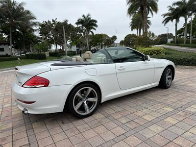 2008 BMW 650i  CONVERTIBLE !! 50K MILES !!  SPORT PKG !! HEAD UP DISPLAY !  954-902-9298 !! - Photo 50 - Pompano Beach, FL 33069