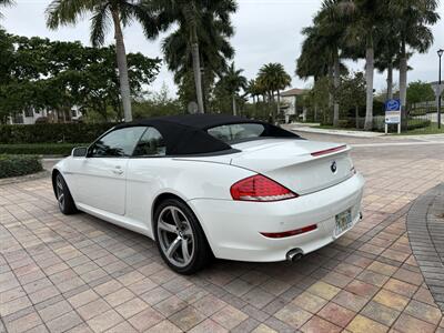 2008 BMW 650i  CONVERTIBLE !! 50K MILES !!  SPORT PKG !! HEAD UP DISPLAY !  954-902-9298 !! - Photo 5 - Pompano Beach, FL 33069