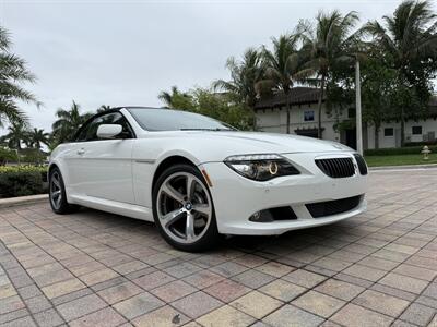 2008 BMW 650i  CONVERTIBLE !! 50K MILES !!  SPORT PKG !! HEAD UP DISPLAY !  954-902-9298 !! - Photo 30 - Pompano Beach, FL 33069