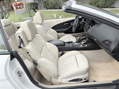 2008 BMW 650i  CONVERTIBLE !! 50K MILES !!  SPORT PKG !! HEAD UP DISPLAY !  954-902-9298 !! - Photo 68 - Pompano Beach, FL 33069
