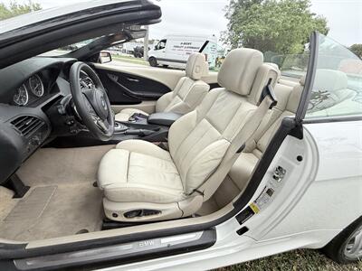 2008 BMW 650i  CONVERTIBLE !! 50K MILES !!  SPORT PKG !! HEAD UP DISPLAY !  954-902-9298 !! - Photo 78 - Pompano Beach, FL 33069