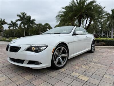 2008 BMW 650i  CONVERTIBLE !! 50K MILES !!  SPORT PKG !! HEAD UP DISPLAY !  954-902-9298 !! - Photo 36 - Pompano Beach, FL 33069