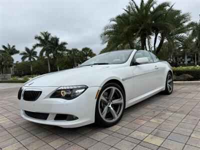2008 BMW 650i  CONVERTIBLE !! 50K MILES !!  SPORT PKG !! HEAD UP DISPLAY !  954-902-9298 !! - Photo 42 - Pompano Beach, FL 33069