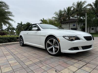 2008 BMW 650i  CONVERTIBLE !! 50K MILES !!  SPORT PKG !! HEAD UP DISPLAY !  954-902-9298 !! - Photo 3 - Pompano Beach, FL 33069