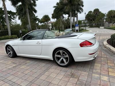 2008 BMW 650i  CONVERTIBLE !! 50K MILES !!  SPORT PKG !! HEAD UP DISPLAY !  954-902-9298 !! - Photo 11 - Pompano Beach, FL 33069
