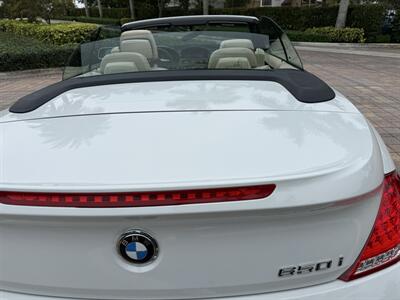 2008 BMW 650i  CONVERTIBLE !! 50K MILES !!  SPORT PKG !! HEAD UP DISPLAY !  954-902-9298 !! - Photo 57 - Pompano Beach, FL 33069