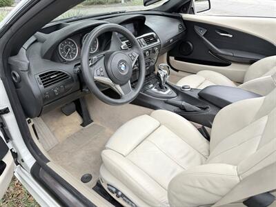2008 BMW 650i  CONVERTIBLE !! 50K MILES !!  SPORT PKG !! HEAD UP DISPLAY !  954-902-9298 !! - Photo 71 - Pompano Beach, FL 33069