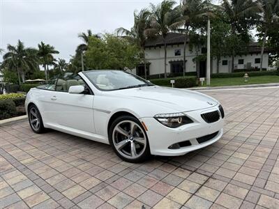 2008 BMW 650i  CONVERTIBLE !! 50K MILES !!  SPORT PKG !! HEAD UP DISPLAY !  954-902-9298 !! - Photo 12 - Pompano Beach, FL 33069