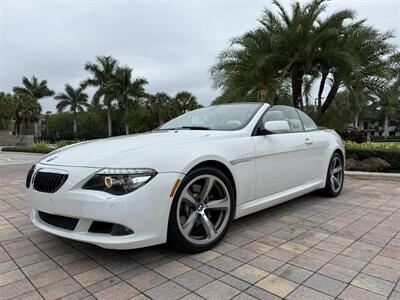 2008 BMW 650i  CONVERTIBLE !! 50K MILES !!  SPORT PKG !! HEAD UP DISPLAY !  954-902-9298 !! - Photo 41 - Pompano Beach, FL 33069