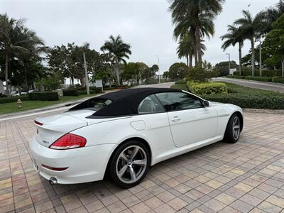 2008 BMW 650i  CONVERTIBLE !! 50K MILES !!  SPORT PKG !! HEAD UP DISPLAY !  954-902-9298 !! - Photo 23 - Pompano Beach, FL 33069