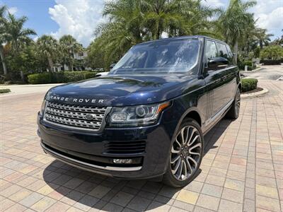 2016 Land Rover Range Rover Supercharged LWB WOW!! ONLY 52K MILES !! 1 OWNER FLORIDA!! LOADED !! PANO ROOF !! 954-902-9298 MATT . - Photo 2 - Pompano Beach, FL 33069