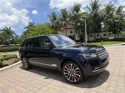 2016 Land Rover Range Rover Supercharged LWB WOW!! ONLY 52K MILES !! 1 OWNER FLORIDA!! LOADED !! PANO ROOF !! 954-902-9298 MATT . - Photo 11 - Pompano Beach, FL 33069