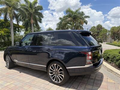 2016 Land Rover Range Rover Supercharged LWB WOW!! ONLY 52K MILES !! 1 OWNER FLORIDA!! LOADED !! PANO ROOF !! 954-902-9298 MATT . - Photo 9 - Pompano Beach, FL 33069