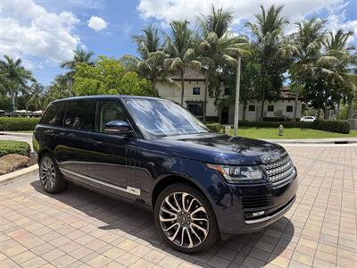 2016 Land Rover Range Rover Supercharged LWB WOW!! ONLY 52K MILES !! 1 OWNER FLORIDA!! LOADED !! PANO ROOF !! 954-902-9298 MATT . - Photo 1 - Pompano Beach, FL 33069