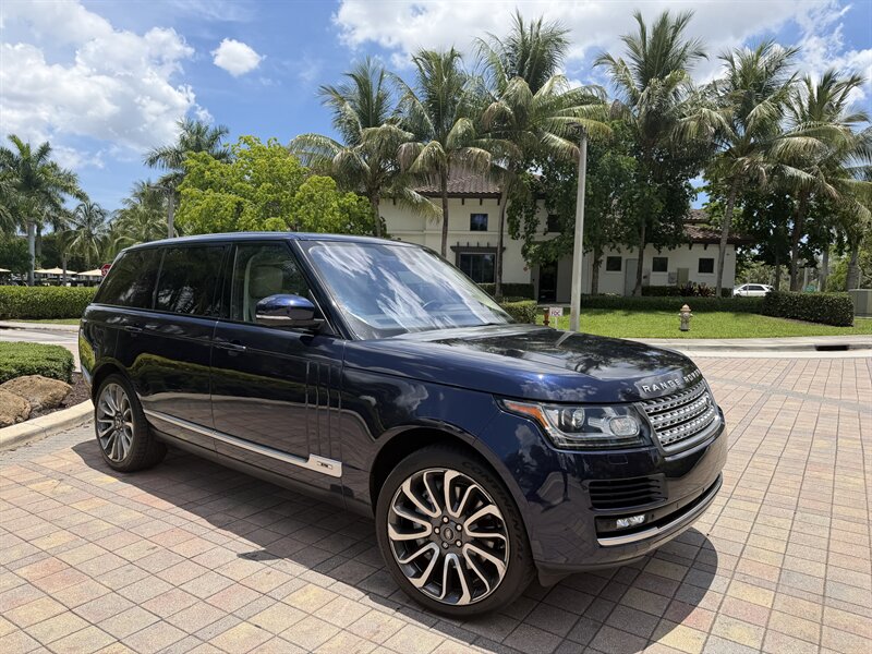 2016 Land Rover Range Rover Supercharged LWB  WOW!! ONLY 52K MILES !! 1 OWNER FLORIDA!! LOADED  !! PANO ROOF !! 954-902-9298 MATT .