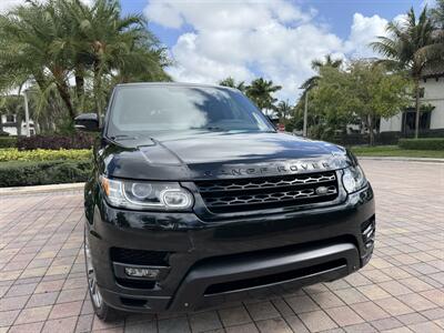 2014 Land Rover Range Rover Sport Autobiography  SUPER LOW MILES 77K !! SUPERCHARGED   AUTOBIOGRAPHY DYNAMIC !! BLACK ON BLACK !!510HP!! - Photo 10 - Pompano Beach, FL 33069