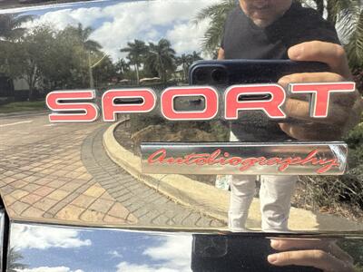 2014 Land Rover Range Rover Sport Autobiography  SUPER LOW MILES 77K !! SUPERCHARGED   AUTOBIOGRAPHY DYNAMIC !! BLACK ON BLACK !!510HP!! - Photo 14 - Pompano Beach, FL 33069