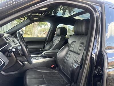 2014 Land Rover Range Rover Sport Autobiography  SUPER LOW MILES 77K !! SUPERCHARGED   AUTOBIOGRAPHY DYNAMIC !! BLACK ON BLACK !!510HP!! - Photo 51 - Pompano Beach, FL 33069