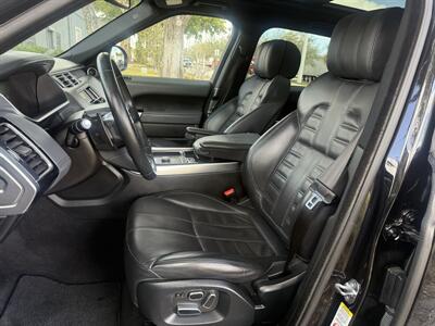 2014 Land Rover Range Rover Sport Autobiography  SUPER LOW MILES 77K !! SUPERCHARGED   AUTOBIOGRAPHY DYNAMIC !! BLACK ON BLACK !!510HP!! - Photo 52 - Pompano Beach, FL 33069