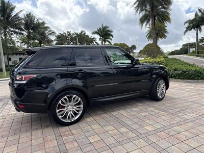 2014 Land Rover Range Rover Sport Autobiography  SUPER LOW MILES 77K !! SUPERCHARGED   AUTOBIOGRAPHY DYNAMIC !! BLACK ON BLACK !!510HP!! - Photo 62 - Pompano Beach, FL 33069