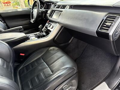 2014 Land Rover Range Rover Sport Autobiography  SUPER LOW MILES 77K !! SUPERCHARGED   AUTOBIOGRAPHY DYNAMIC !! BLACK ON BLACK !!510HP!! - Photo 44 - Pompano Beach, FL 33069