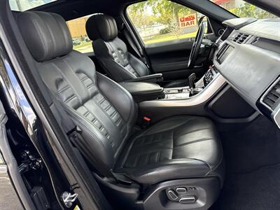 2014 Land Rover Range Rover Sport Autobiography  SUPER LOW MILES 77K !! SUPERCHARGED   AUTOBIOGRAPHY DYNAMIC !! BLACK ON BLACK !!510HP!! - Photo 25 - Pompano Beach, FL 33069