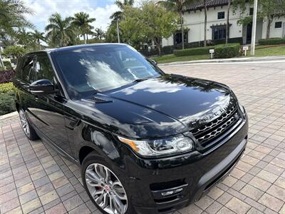 2014 Land Rover Range Rover Sport Autobiography  SUPER LOW MILES 77K !! SUPERCHARGED   AUTOBIOGRAPHY DYNAMIC !! BLACK ON BLACK !!510HP!! - Photo 28 - Pompano Beach, FL 33069