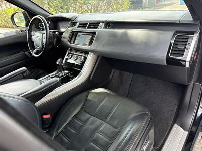 2014 Land Rover Range Rover Sport Autobiography  SUPER LOW MILES 77K !! SUPERCHARGED   AUTOBIOGRAPHY DYNAMIC !! BLACK ON BLACK !!510HP!! - Photo 38 - Pompano Beach, FL 33069