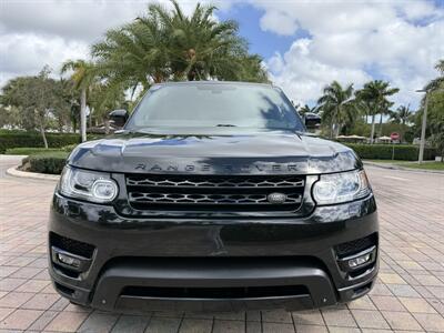 2014 Land Rover Range Rover Sport Autobiography  SUPER LOW MILES 77K !! SUPERCHARGED   AUTOBIOGRAPHY DYNAMIC !! BLACK ON BLACK !!510HP!! - Photo 6 - Pompano Beach, FL 33069