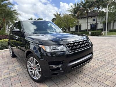 2014 Land Rover Range Rover Sport Autobiography  SUPER LOW MILES 77K !! SUPERCHARGED   AUTOBIOGRAPHY DYNAMIC !! BLACK ON BLACK !!510HP!! - Photo 7 - Pompano Beach, FL 33069