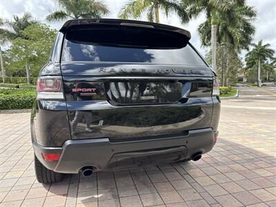 2014 Land Rover Range Rover Sport Autobiography  SUPER LOW MILES 77K !! SUPERCHARGED   AUTOBIOGRAPHY DYNAMIC !! BLACK ON BLACK !!510HP!! - Photo 11 - Pompano Beach, FL 33069