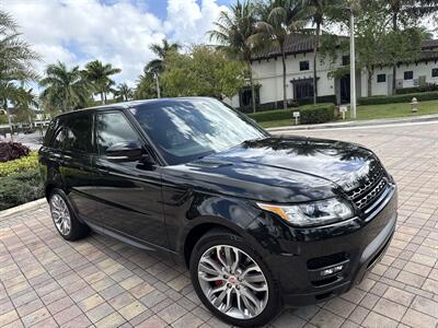 2014 Land Rover Range Rover Sport Autobiography  SUPER LOW MILES 77K !! SUPERCHARGED   AUTOBIOGRAPHY DYNAMIC !! BLACK ON BLACK !!510HP!! - Photo 18 - Pompano Beach, FL 33069