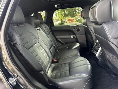 2014 Land Rover Range Rover Sport Autobiography  SUPER LOW MILES 77K !! SUPERCHARGED   AUTOBIOGRAPHY DYNAMIC !! BLACK ON BLACK !!510HP!! - Photo 22 - Pompano Beach, FL 33069