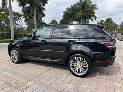 2014 Land Rover Range Rover Sport Autobiography  SUPER LOW MILES 77K !! SUPERCHARGED   AUTOBIOGRAPHY DYNAMIC !! BLACK ON BLACK !!510HP!! - Photo 5 - Pompano Beach, FL 33069