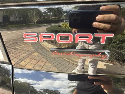 2014 Land Rover Range Rover Sport Autobiography  SUPER LOW MILES 77K !! SUPERCHARGED   AUTOBIOGRAPHY DYNAMIC !! BLACK ON BLACK !!510HP!! - Photo 27 - Pompano Beach, FL 33069