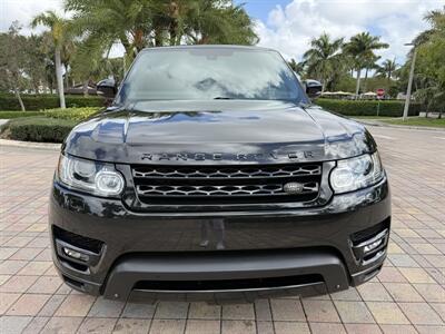 2014 Land Rover Range Rover Sport Autobiography  SUPER LOW MILES 77K !! SUPERCHARGED   AUTOBIOGRAPHY DYNAMIC !! BLACK ON BLACK !!510HP!! - Photo 3 - Pompano Beach, FL 33069