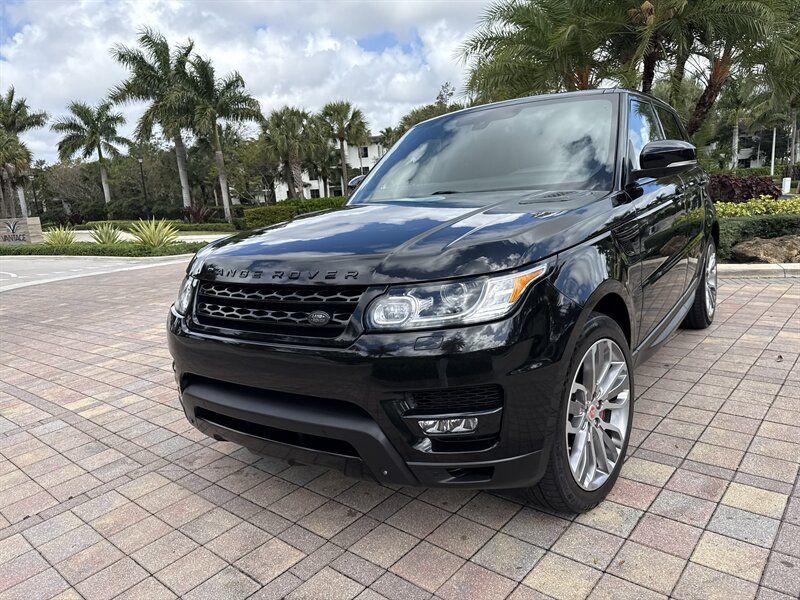 2014 Land Rover Range Rover Sport Autobiography  SUPER LOW MILES 77K !! SUPERCHARGED   AUTOBIOGRAPHY DYNAMIC !! BLACK ON BLACK !!510HP!!