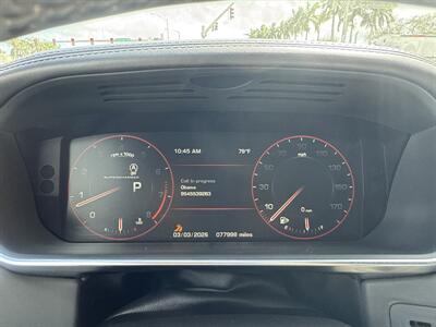 2014 Land Rover Range Rover Sport Autobiography  SUPER LOW MILES 77K !! SUPERCHARGED   AUTOBIOGRAPHY DYNAMIC !! BLACK ON BLACK !!510HP!! - Photo 32 - Pompano Beach, FL 33069