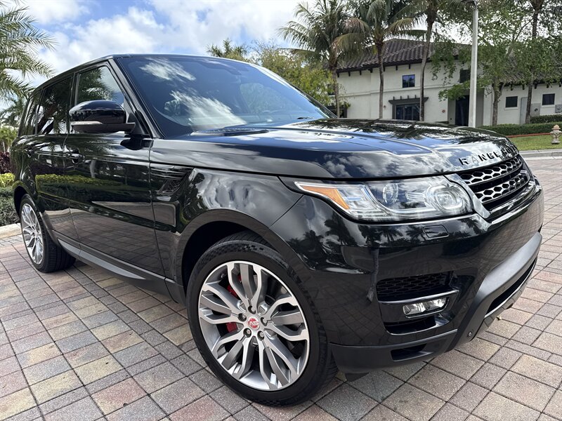 2014 Land Rover Range Rover Sport Autobiography  SUPER LOW MILES 77K !! SUPERCHARGED   AUTOBIOGRAPHY DYNAMIC !! BLACK ON BLACK !!510HP!!